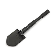 Army Surplus Folding Spade, with Built-in Axe