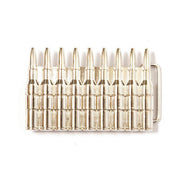 Army Surplus 9 Bullets Buckle
