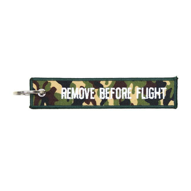 Army Surplus Remove Before Flight Keychain – Keys; Charms; and Other Items