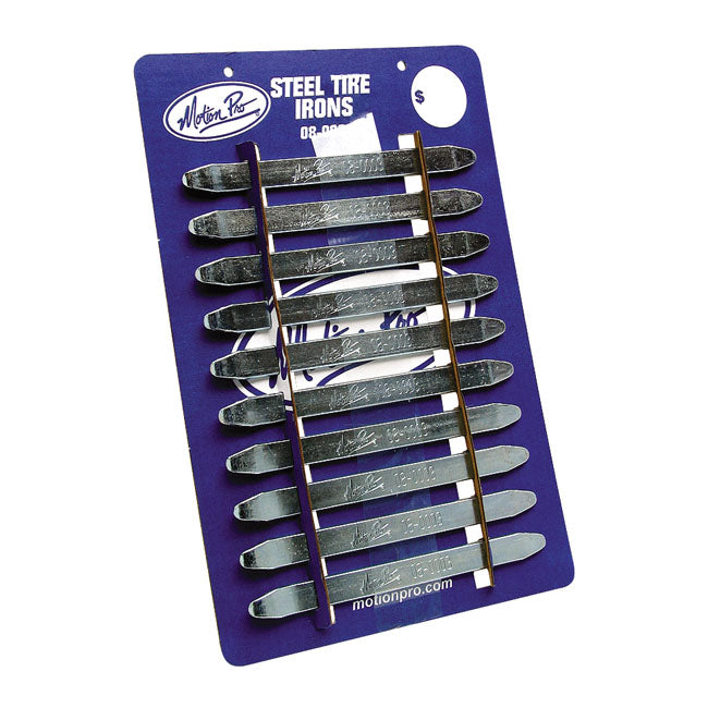 Motion Pro Forged Steel Tyre Iron 8-1/2" Long (10)