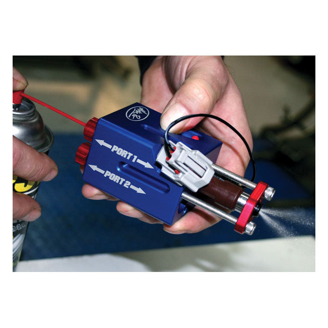Motion Pro EV6 Fuel Injector Cleaner Tool – For H-D with EV6 Injectors