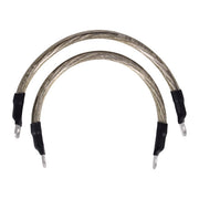 Namz Battery Cable Set. Clear. 11 Inch (27.5Cm) – Universal