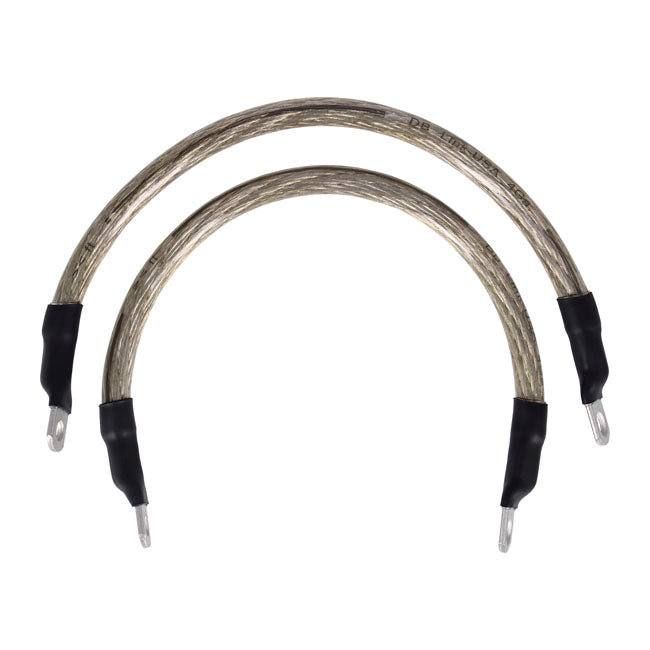 Namz Battery Cable Set. Clear. 11 Inch (27.5Cm) – Universal