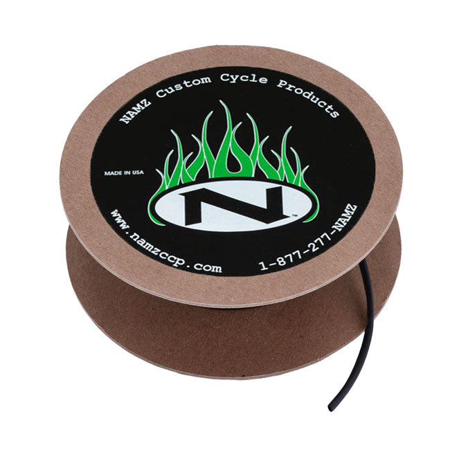 Namz Heat Shrink Tube. 25Ft Roll, 1/8" (3.18mm). Black – Universal