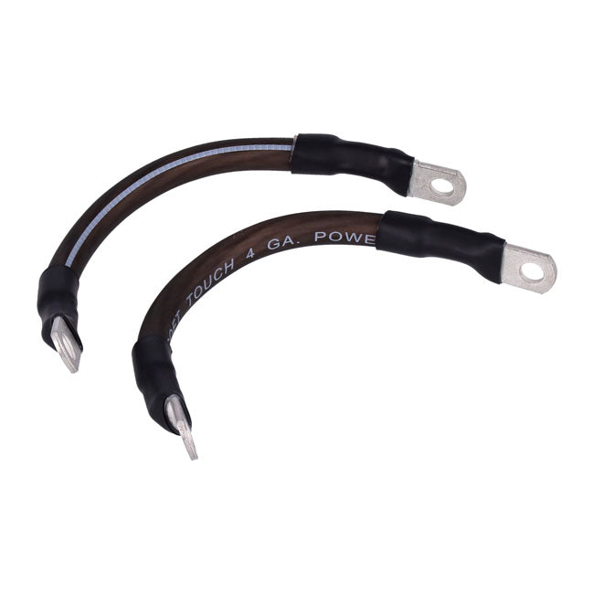 Namz Battery Cable Set. Black. 7 inch (17.5 cm) – Universal