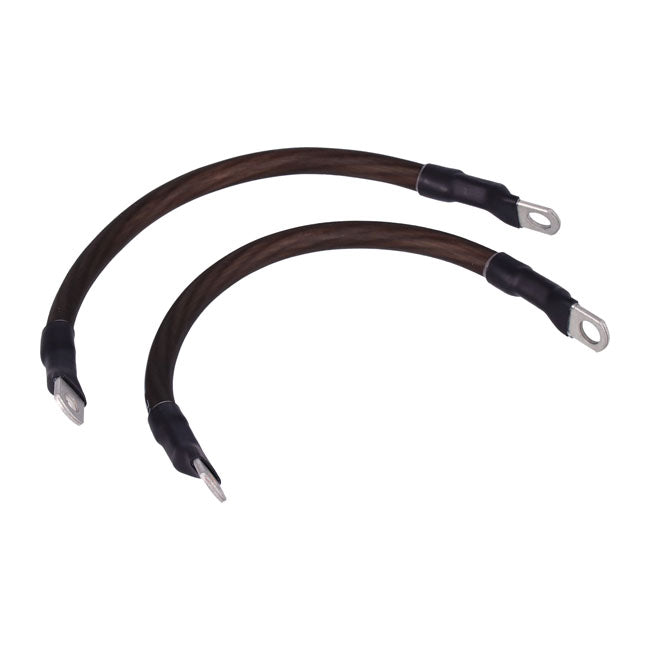 Namz Battery Cable Set. Black. 9 Inch (22.5Cm) – Universal