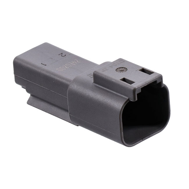Namz Deutsch Dt Connectors. Grey, Receptacle, 2-Pins – Universal
