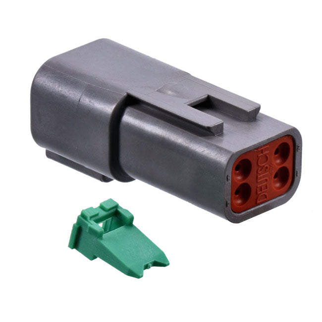 Namz Deutsch Connectors. Grey, Receptacle, 4-Pins – Universal