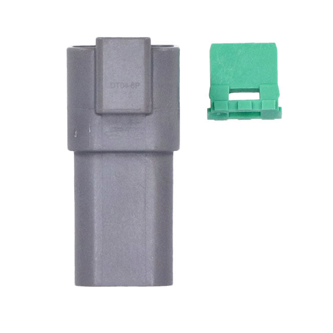 Namz Deutsch Connectors. Grey, Receptacle, 6-Pins – Universal