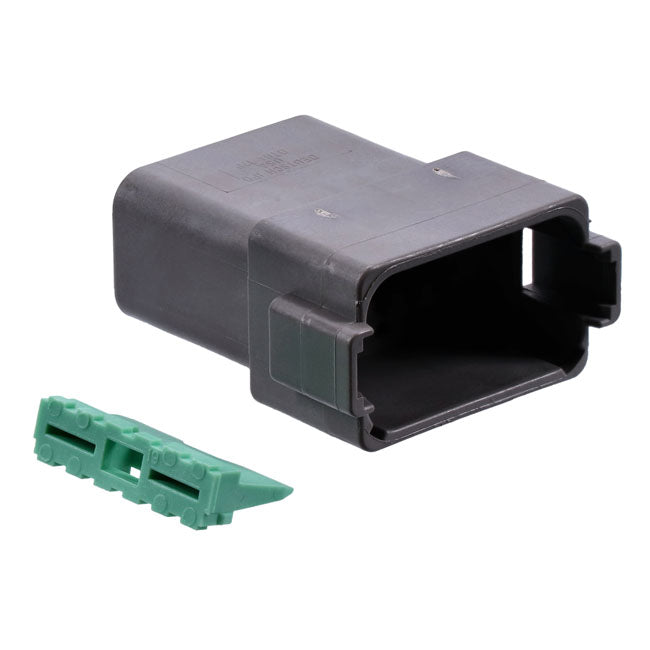 Namz Deutsch Connectors. Grey, Receptacle, 12-Pins – Universal