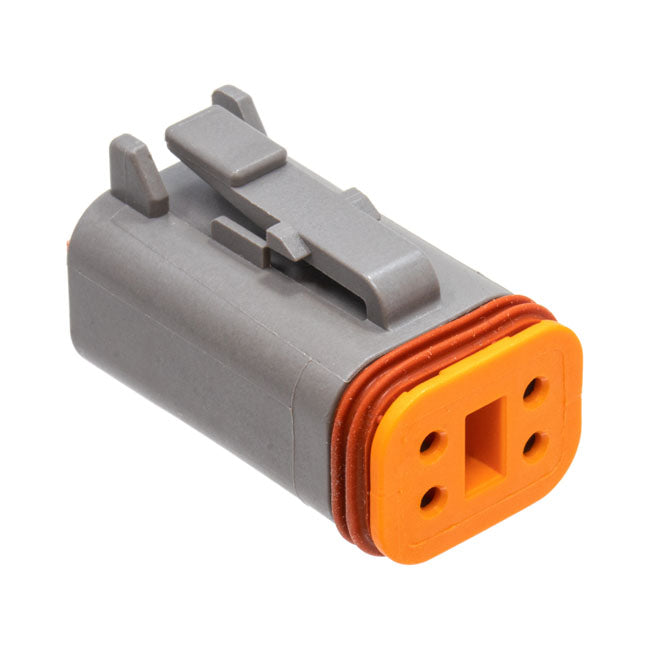 Namz Deutsch Dt Connectors. Grey, Plug Housing, 4-Pins – Universal