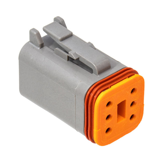 Namz Deutsch Dt Connectors. Grey, Plug Housing, 6-Pins – Universal
