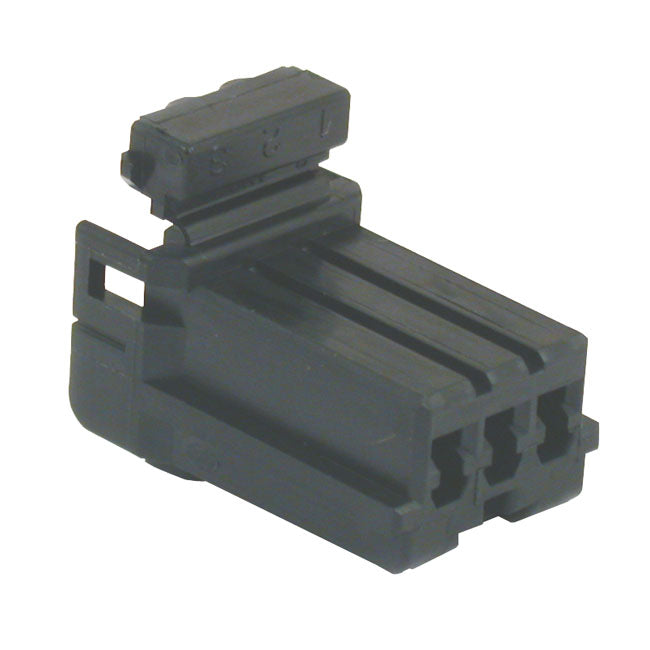 Namz Amp Multilock Connector. Black, Plug, 3-Pins