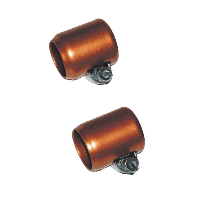 Namz Oil Line Hose Clamps. 1/4" to 5/16" Id. Copper