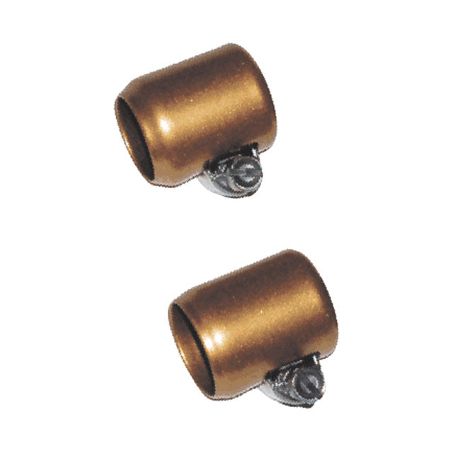 Namz Oil Line Hose Clamps. 1/4" to 5/16" Id. Brass