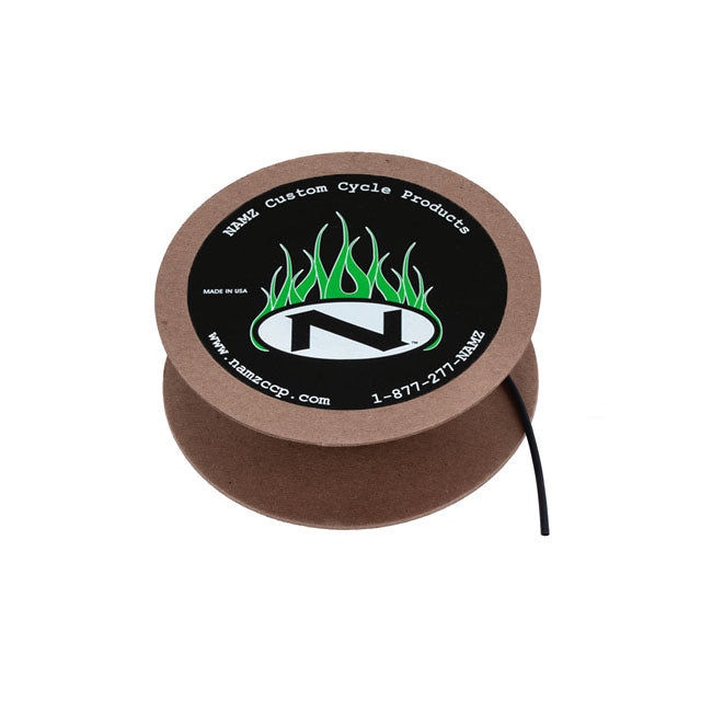 Namz Heat Shrink Tube. 25ft Roll, 3/32" (2.29 mm). Black – Universal