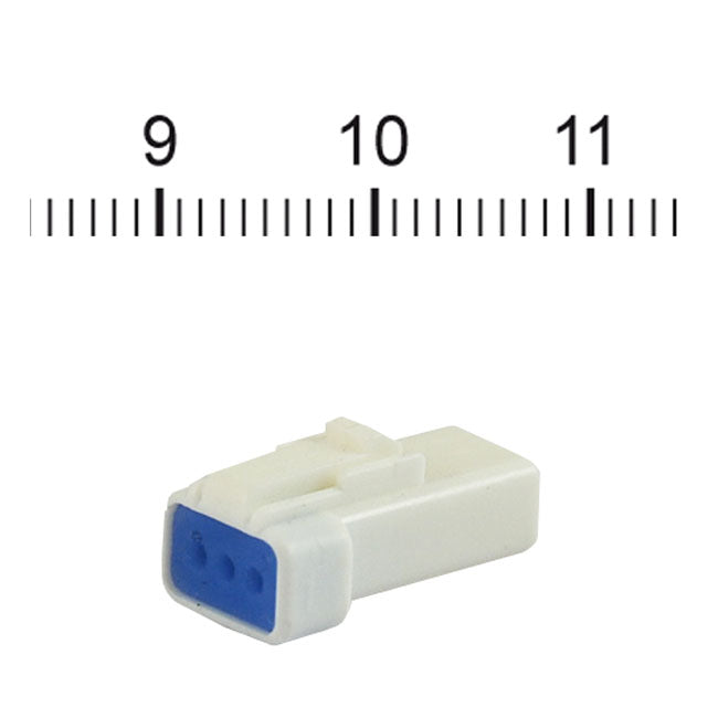 Namz Jst Mini Connector. White, Receptacle, 3-Pin