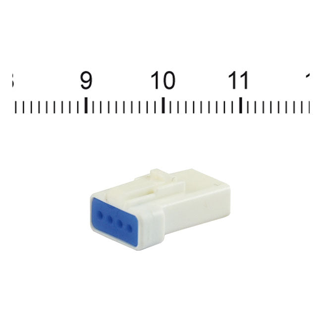 Namz JST Mini Connector. White, Receptacle, 4-Pin