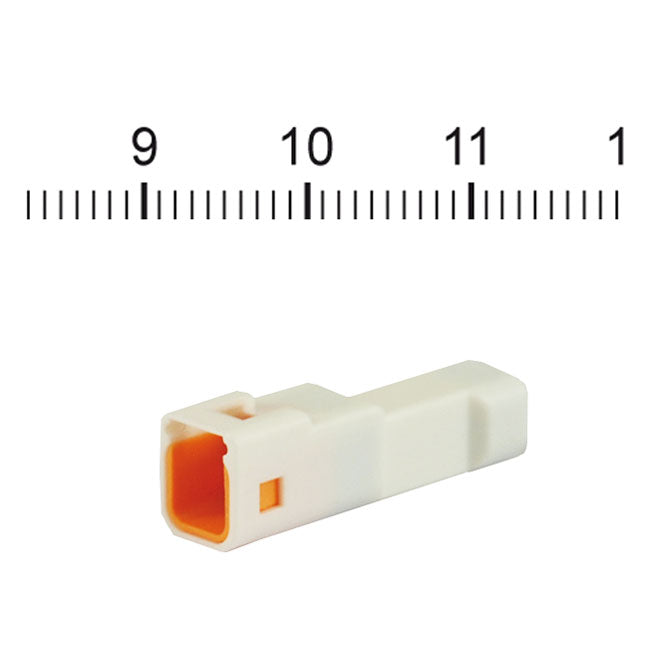 Namz JST Mini Connector. White, Plug, 2-Pin