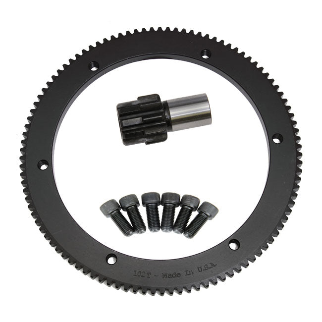 Evolution Industries Starter Ring Gear Kit, 102t – 1994–1997 Big Twin