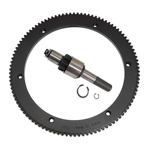 Evolution Industries Starter Ring Gear & Jackshaft Kit, 84T – 1990–1993 Big Twin