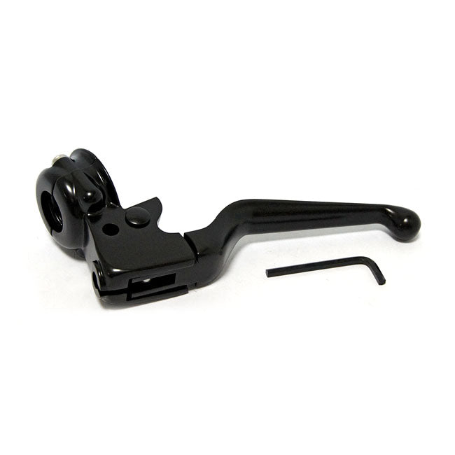 MCS Clutch Lever Assembly. Black – 2008–2014 Softail; 2006–2017 Dyna