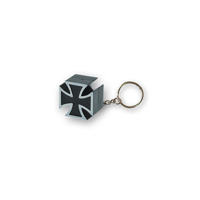 Triktopz Cross Pin Key Chain Black – Keys; Charms; and Other Items
