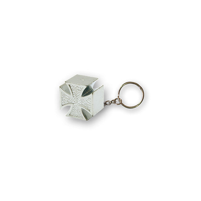 Triktopz Cross Pin Key Chain Chrome – Keys; Charms; and Other Items