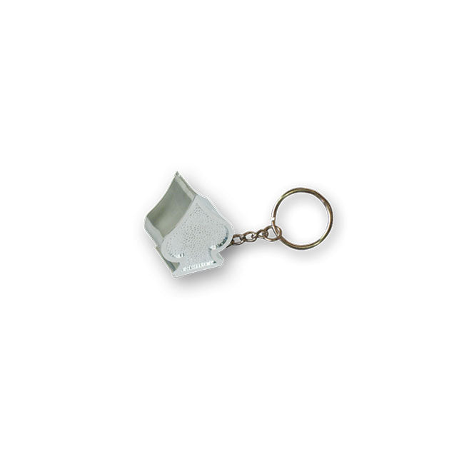 Triktopz Spades Key Chain Chrome Glitter – Keys; Charms; and Other Items