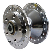 MCS Wheel Hub Front, Chrome. Dual Disc – 1984–1999 FX; XL Sportster; Dyna