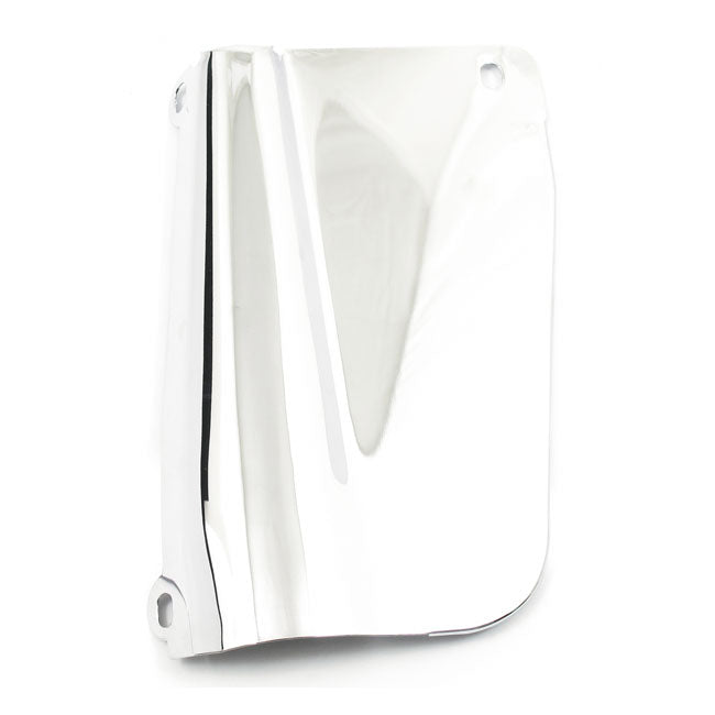 MCS Back Panel Fork. Left Side. Chrome – 1949–1984 FL Big Twin