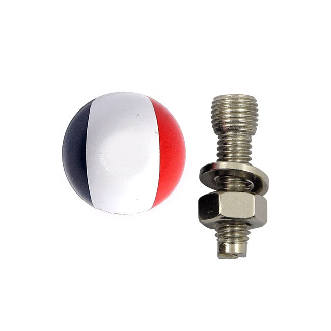 Trik Topz Licence Plate Mounts French Flag – Universal