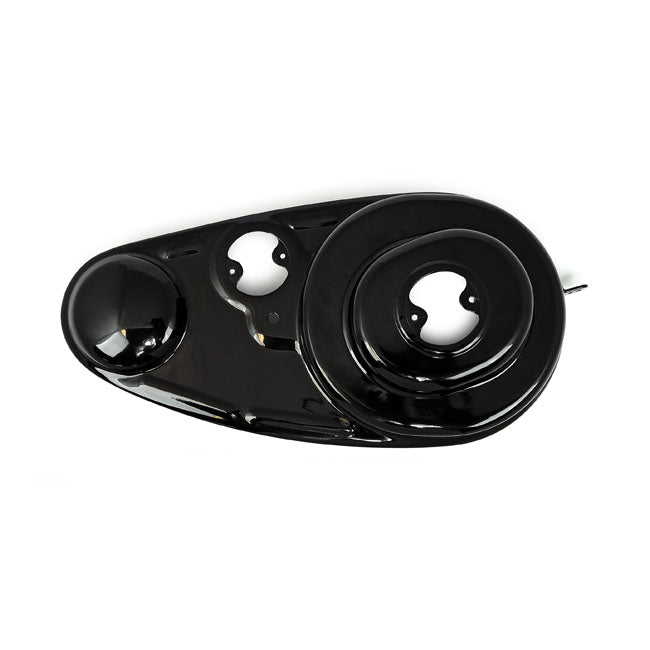 Paughco Outer Primary Cover. Black – 1932–1973 45" Sv OEM Style. Kickstart
