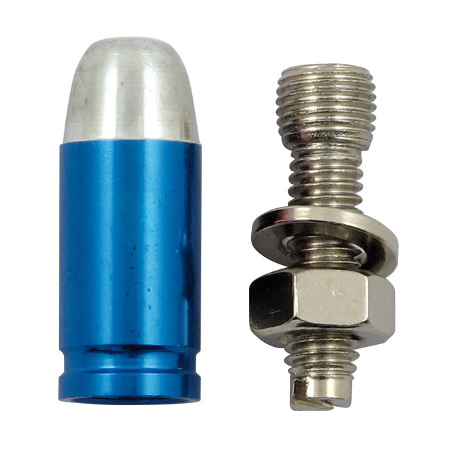 Trik Topz Licence Plate Mounts Bullet Blue – Universal