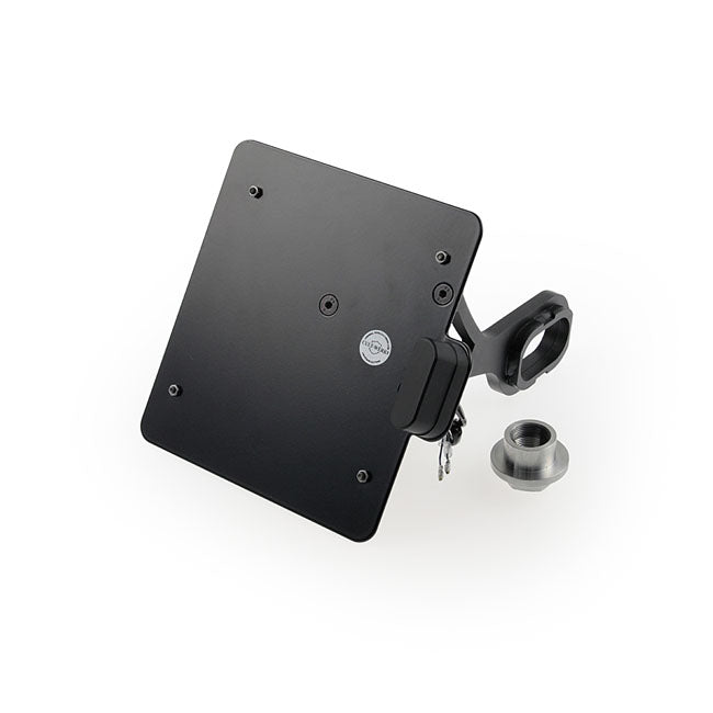 Cult-Werk Side Mount Licence Plate Bracket, Black. Germany – 2013–2017 FXSB