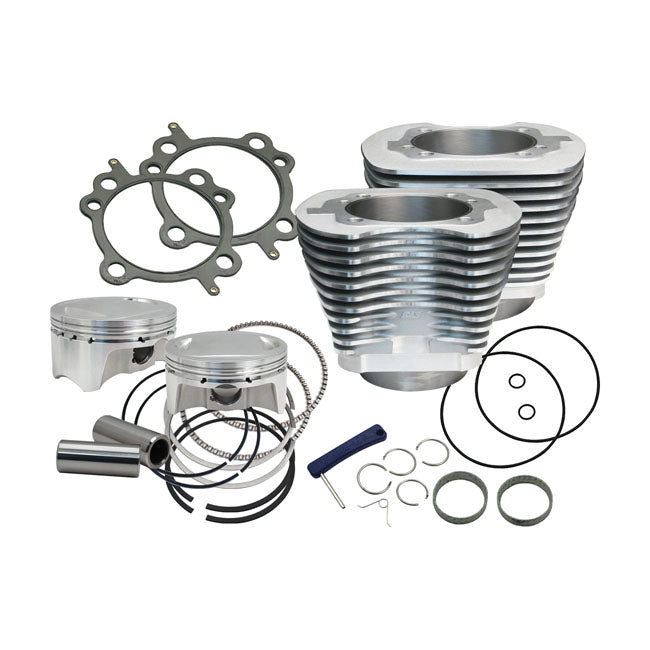 S&S 96"/103" to 110" Conversion Cylinder & Piston Kit – 2007–2017 Twin Cam 96/103"
