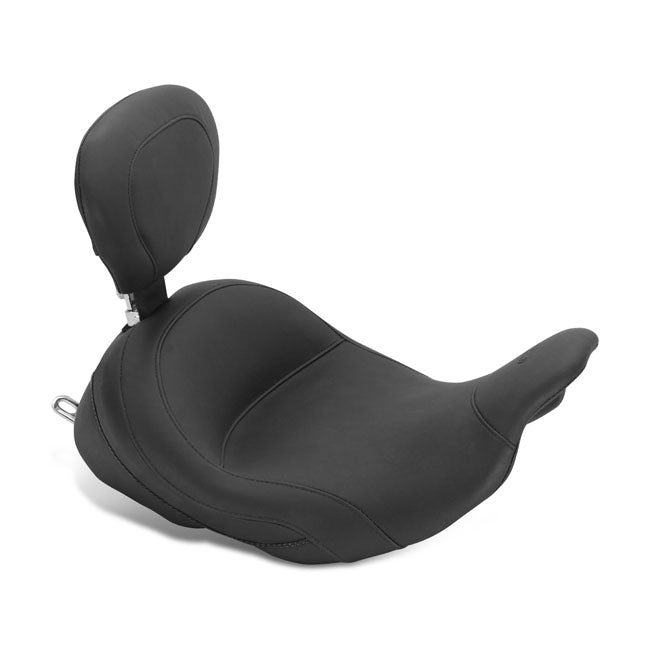 Mustang Lowdown™ Touring Solo. with Rider Backrest – Touring: 2008–2025 FLT/Touringflh…