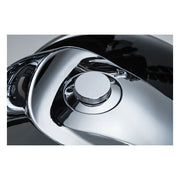 Kuryakyn Flush Mount Pop-Up Gas Cap . Chrome – 1996–2026 H-D with Screw-in Gas Caps