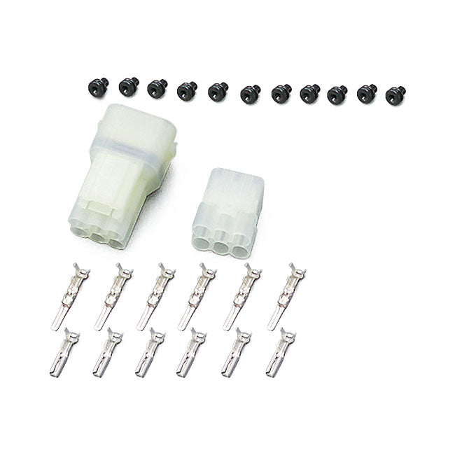 MCS Type Hm Waterproof Connector Kit. 6-Pin – Universal