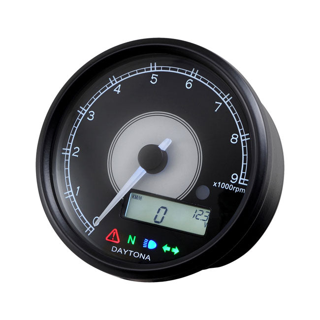 Daytona Velona 80 mm Tachometer 9000rpm – Universal