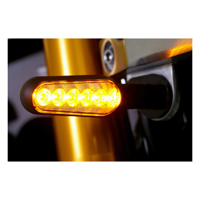 Daytona D-Light, Miniature LED Turn Signal Set. Sequential