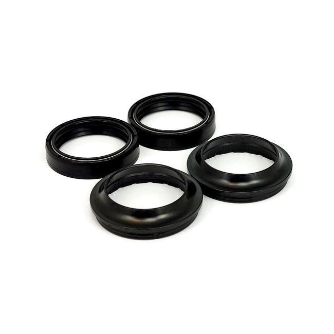All Balls Fork Seal & Dust Seal Kit. 43 mm Forks – H-D: 2018–2026 Softail with Inverted…