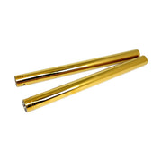 Custom Cycle Engineering CC Eng. 41mm Fork Tubes, TNC Gold. 20-1/4" OAL – 2000–2017 Softail; 2000–2005 FXDWG…