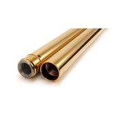 Custom Cycle Engineering CC Eng. 41mm Fork Tubes, TNC Gold. 20-1/4" OAL – 2000–2017 Softail; 2000–2005 FXDWG…