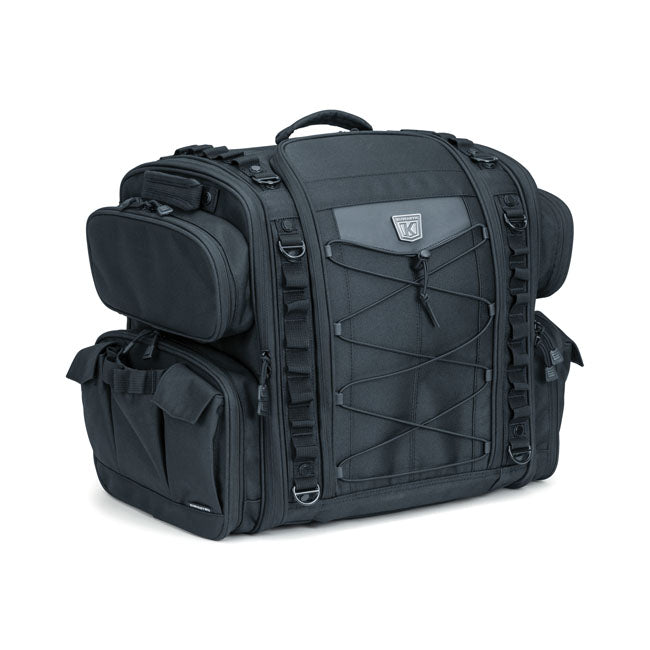 Kuryakyn Momentum Road Warrior Bag, Black – Universal