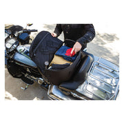 Kuryakyn Momentum Wanderer Touring Seat Bag, Black – Honda Gold Wing GL1500 and GL1800 Models…