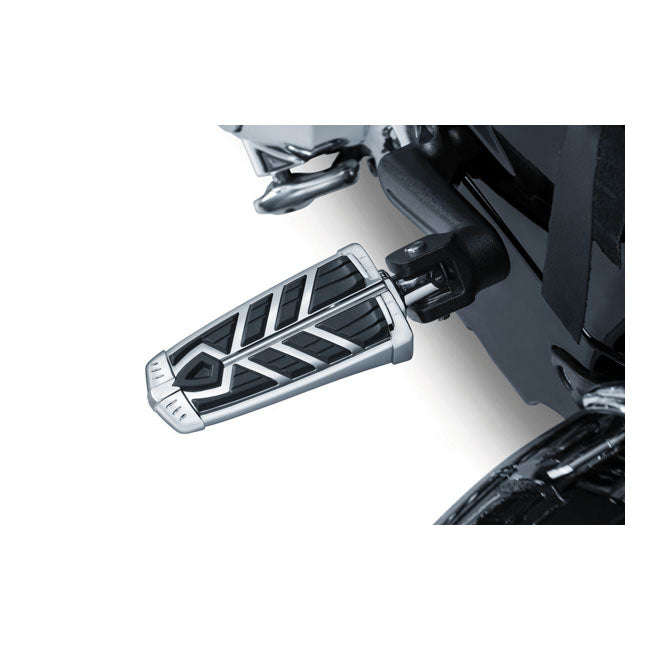 Kuryakyn Splined Peg Adapters. Chrome – Rear OEM Peg Mounts: 2014–2020 Indian…