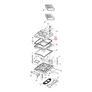 Cometic Upper Rocker Cover Gasket. Cork – 1984–1991 Big Twin