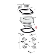 Cometic Rocker Cover Gasket. Fiber, Thin – 1948–1965 Panhead