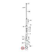 Cometic O-ring Tappet Guide. Lower – 1986–1990 4-Speed XL Sportster